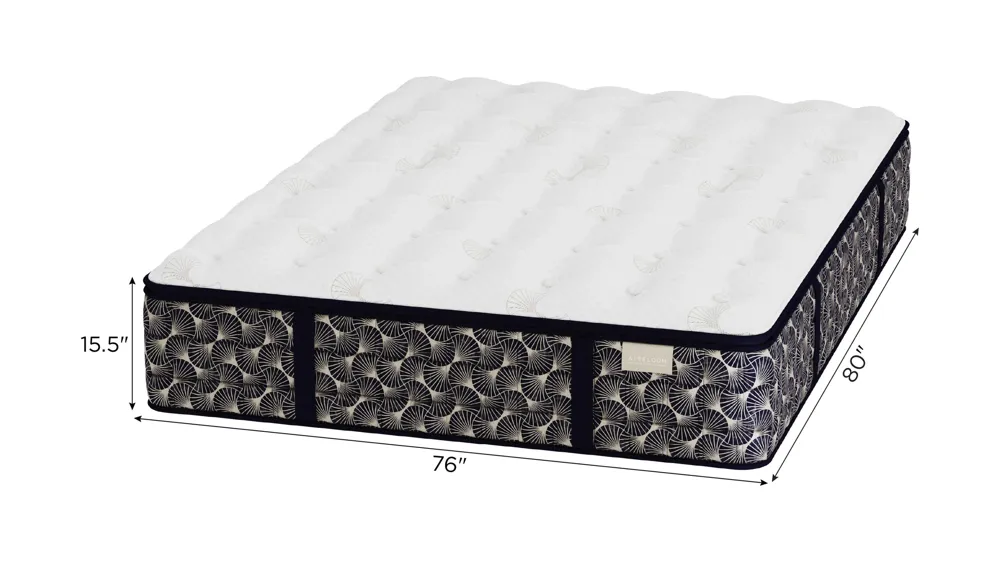Aireloom Pure Luxury Santa Barbara Plush Pillowtop Mattress Dimensions