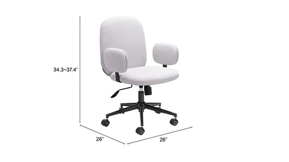 Lionel Office Chair Dimensions