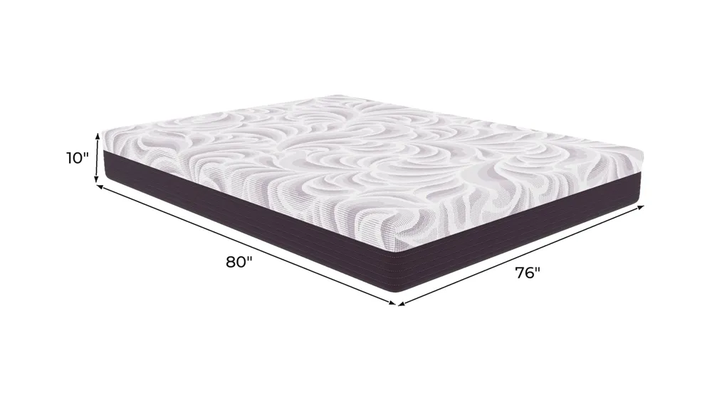 Sleep by Raymour & Flanigan Medium Memory Foam Mattress Dimensions