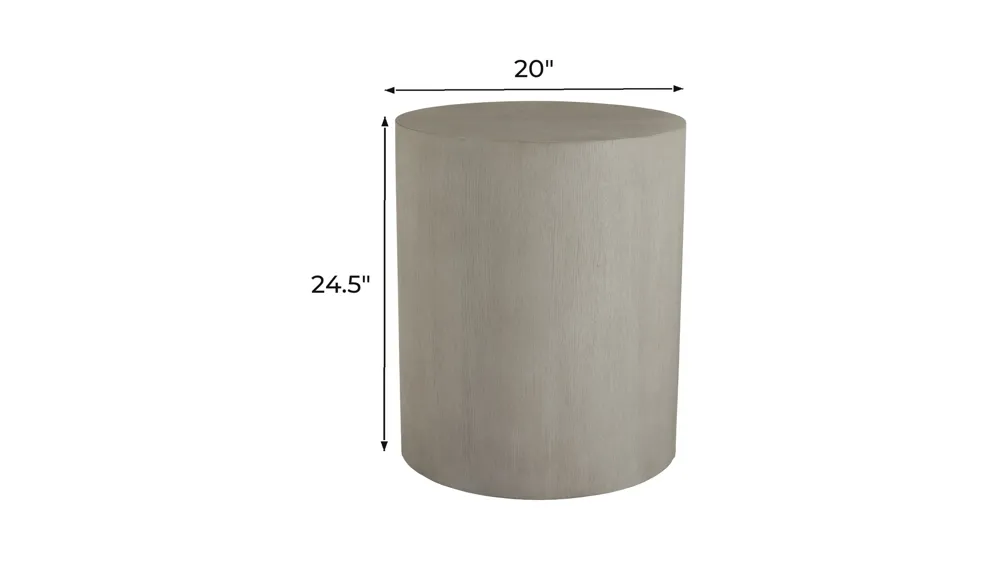 Elton End Table Dimensions
