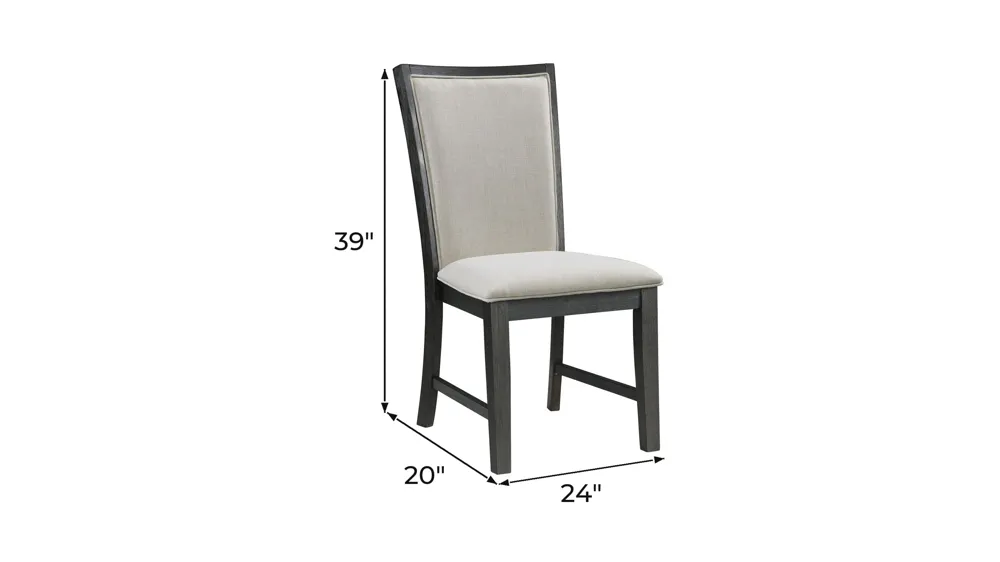 Jasper Dining Side Chair - Set of 2 Dimensions