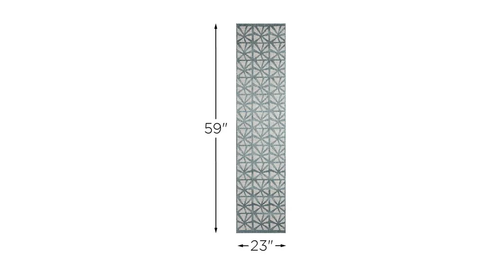 Carmel Tonga Tile Indoor/Outdoor Rug Dimensions