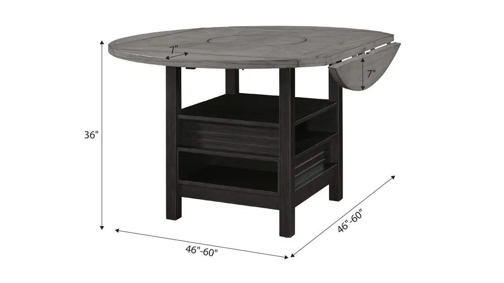 Renwick Counter Height Table Dimensions