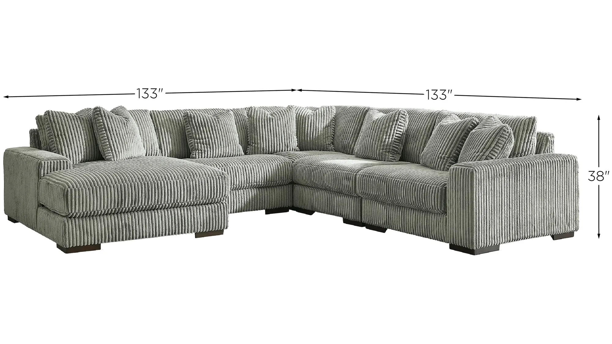 Lindyn 5-pc. Sectional with Chaise