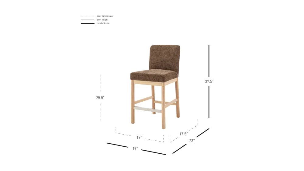 Bloomfield Counter Stool Dimensions