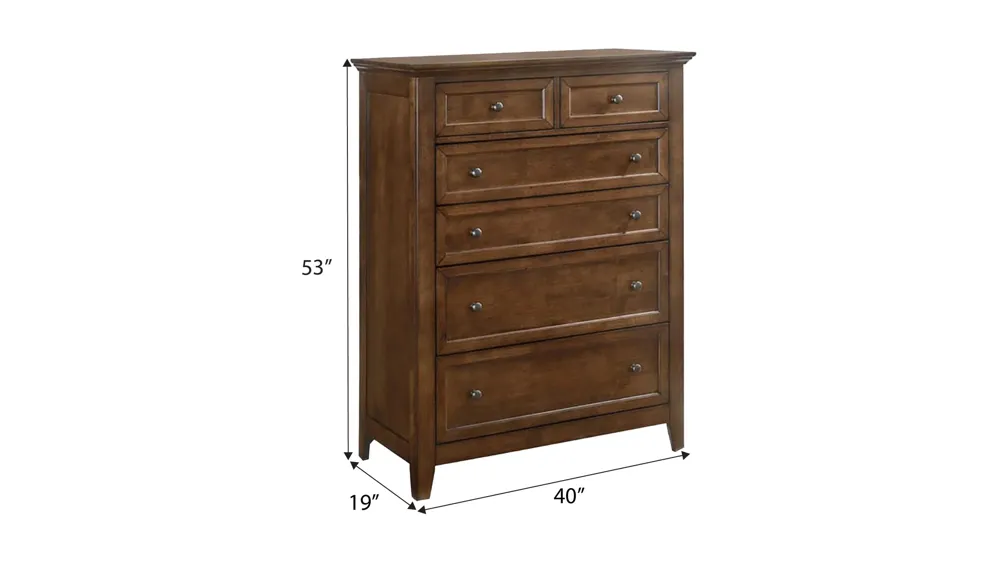 San Mateo Chest Dimensions