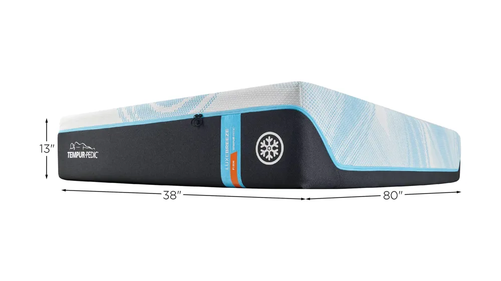 Tempur-Pedic Luxebreeze 2.0 Firm Dimensions