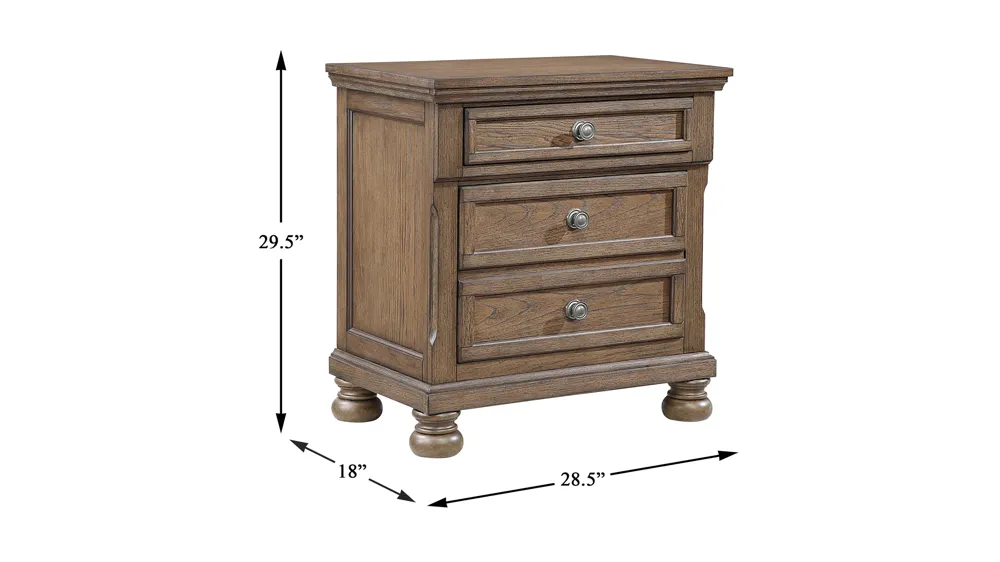 Donegan Nightstand Dimensions
