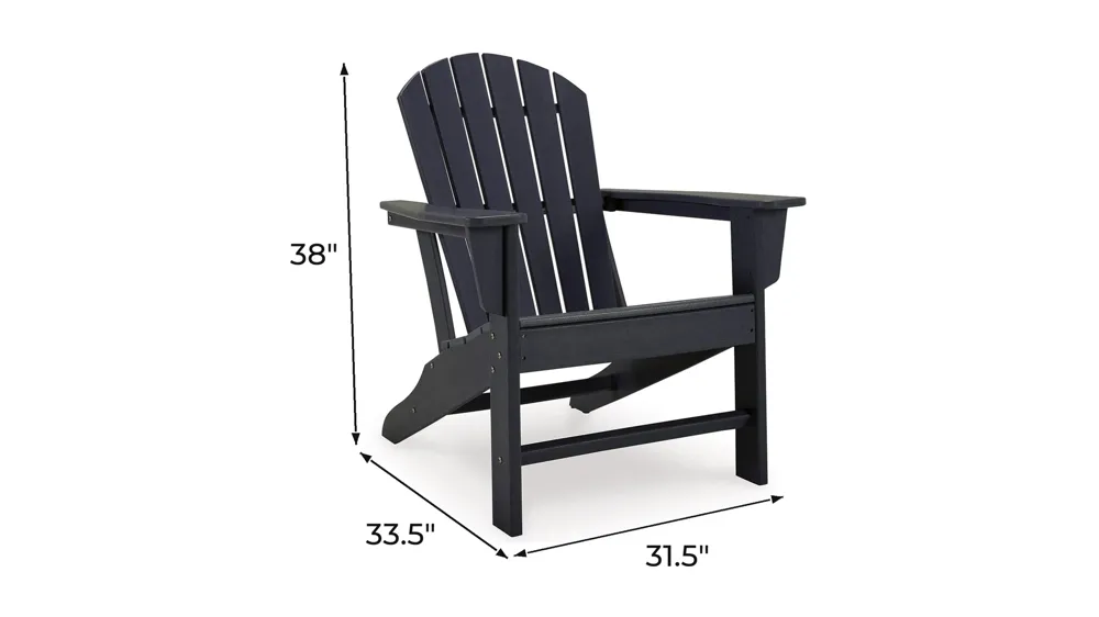Sundown Treasure Outdoor Adirondack Chair Dimensions