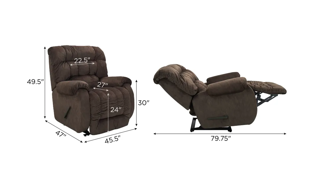 Goliath Recliner Dimensions