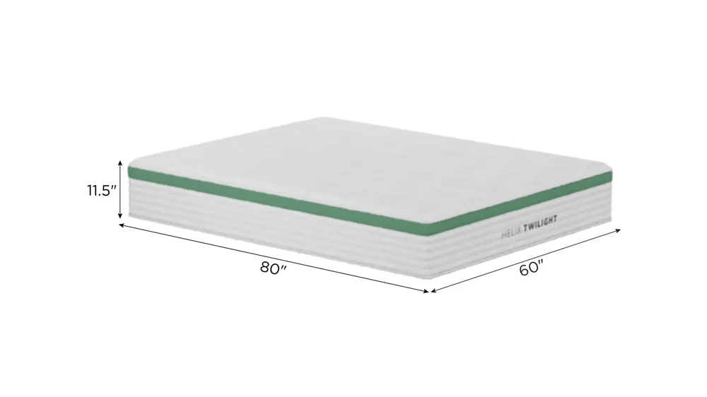 Helix Twilight Mattress Dimensions