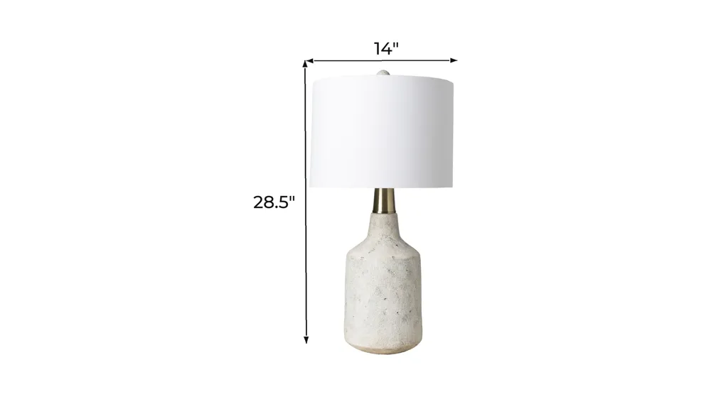 Phoenix Table Lamp Dimensions