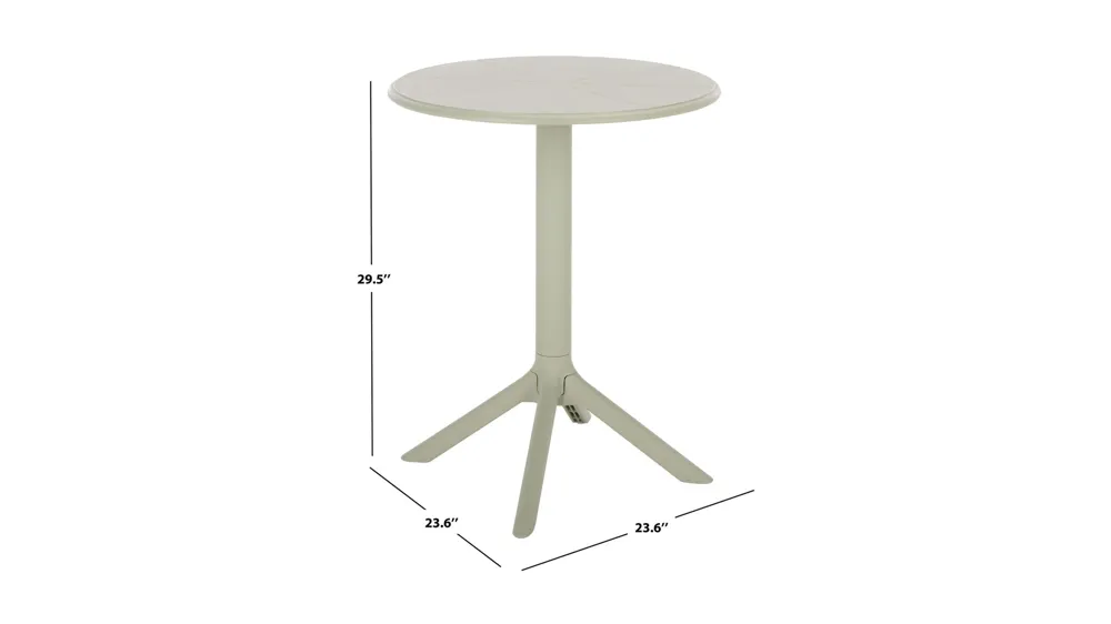 Stella Outdoor Round Bistro Table Dimensions