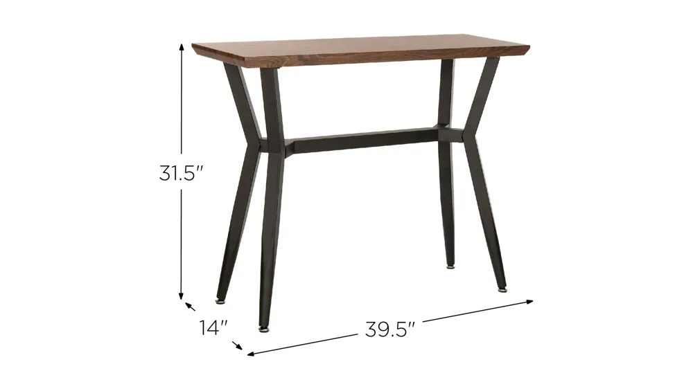 Sema Rectangular Console Table Dimensions