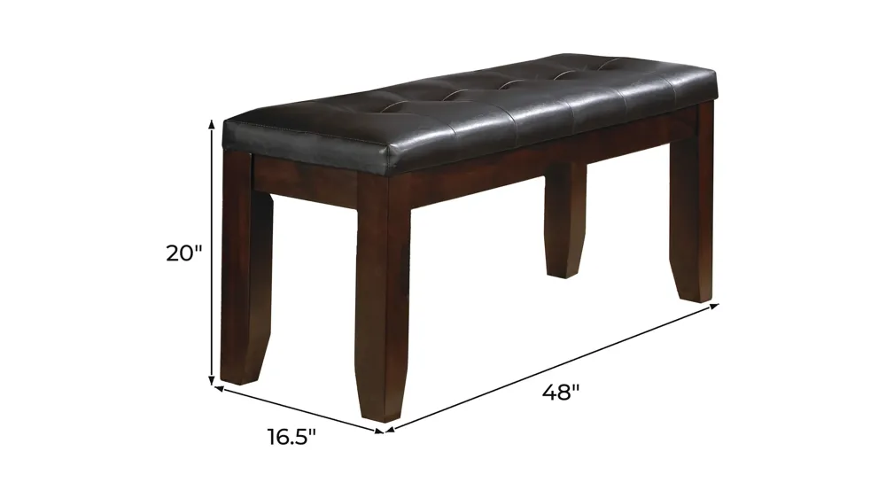 Bardstown Dining Bench Dimensions