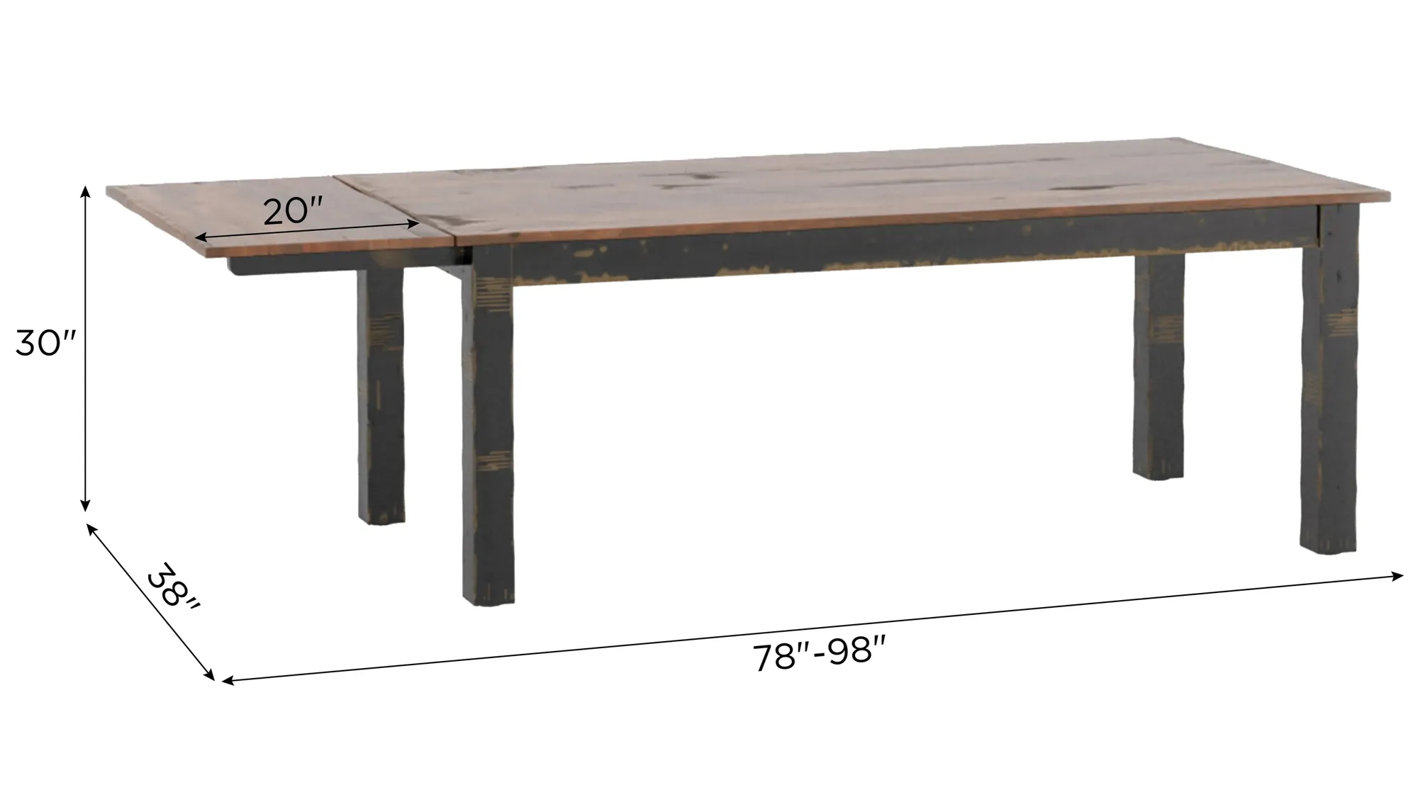 Champlain Dining Table w/ Leaf