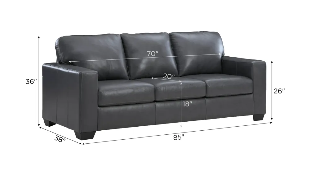 Bolsena Living Room Set Dimensions