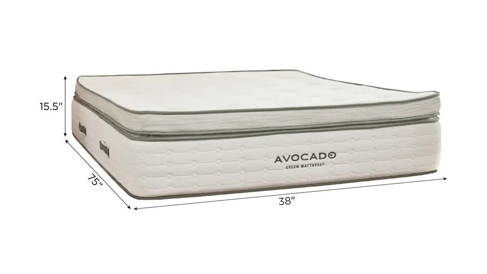 Avocado Green Mattress Pillow Top Ultra Plush Dimensions