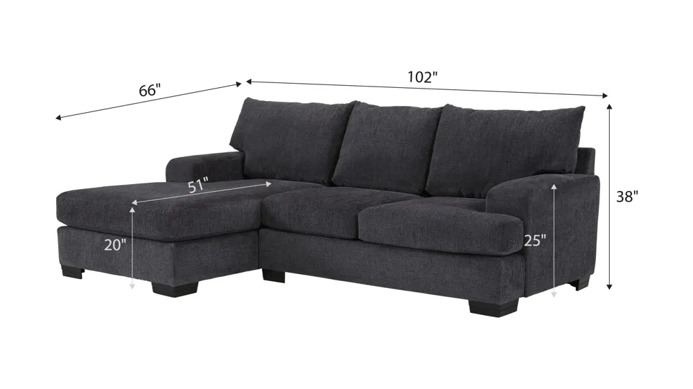 Cooper 2-pc. Sectional | Raymour & Flanigan