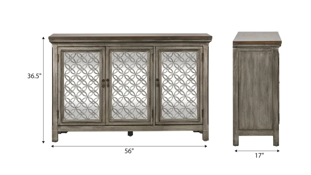 Westridge Accent Chest Dimensions