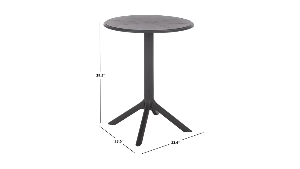 Stella Outdoor Round Bistro Table Dimensions