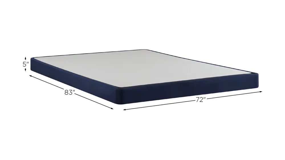 Stearns & Foster 5" Split Cal King King Box Spring Set Dimensions