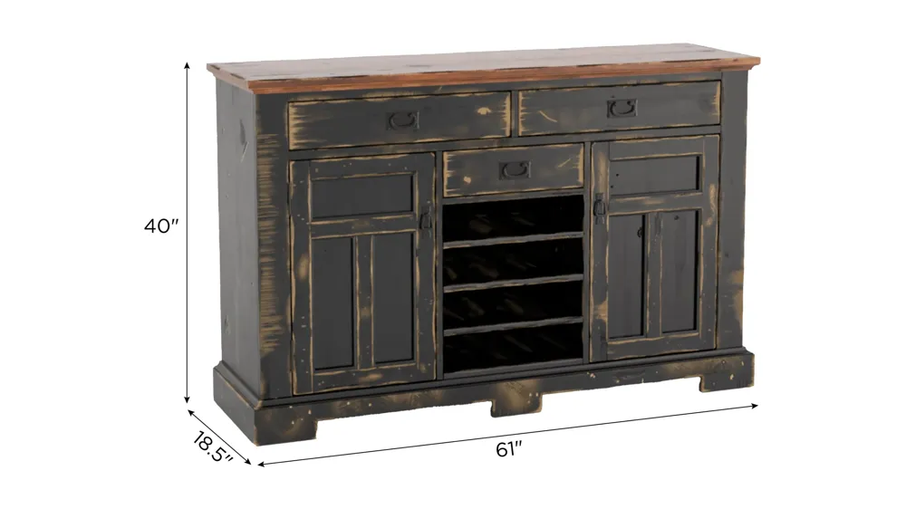 Champlain Buffet Dimensions