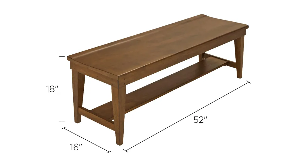 Colebrook Bench Dimensions