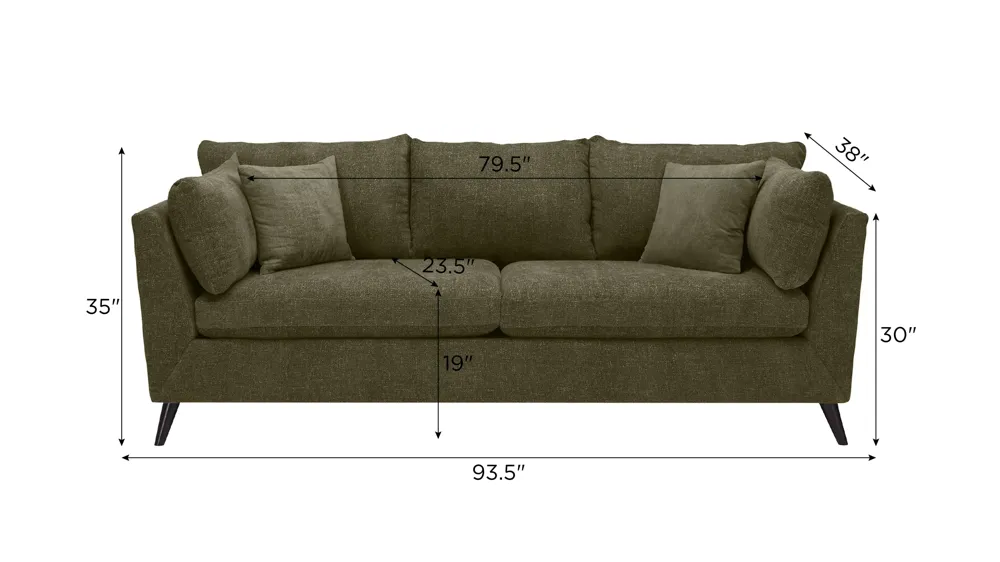 Caruso Sofa Dimensions