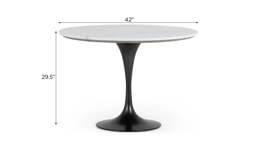 Powell 42" Bistro Table Dimensions