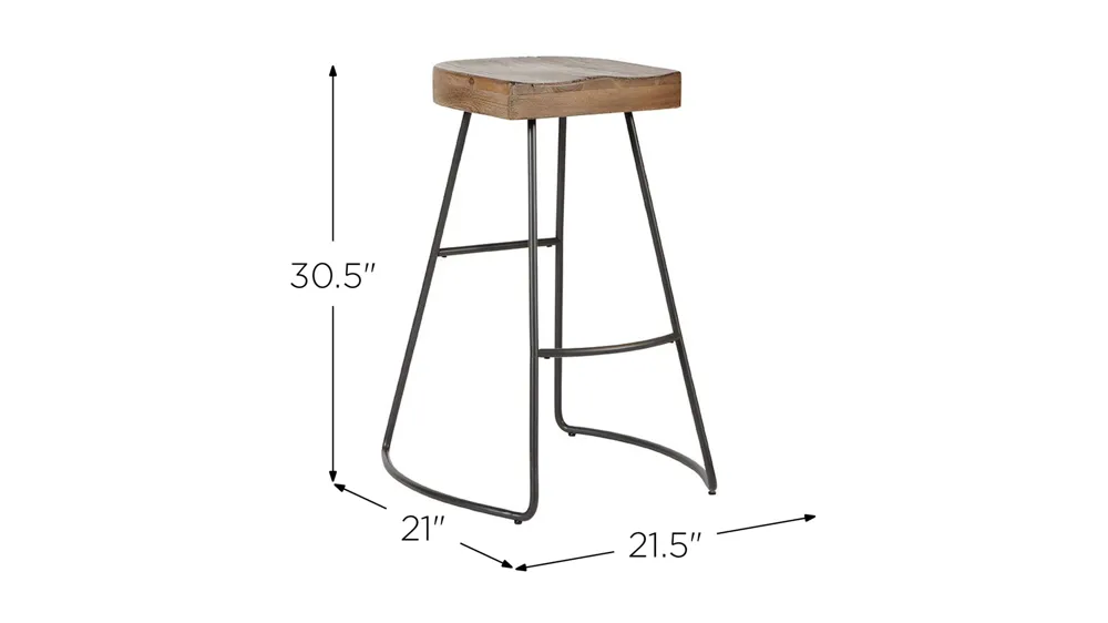 Gage Bar Stool Dimensions