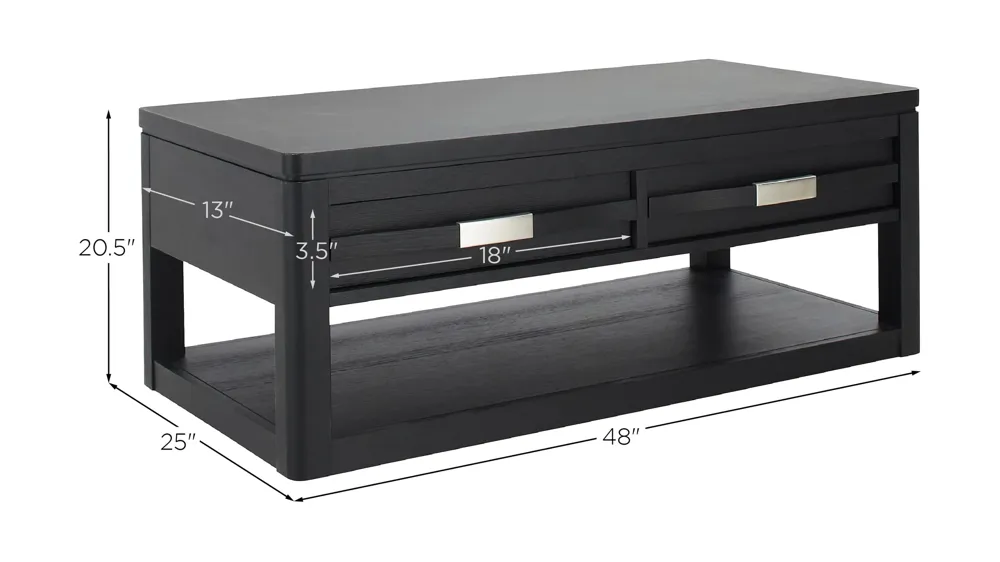Adir Cocktail Table Dimensions
