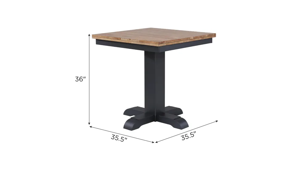 Autumn Winds Pub Table Dimensions