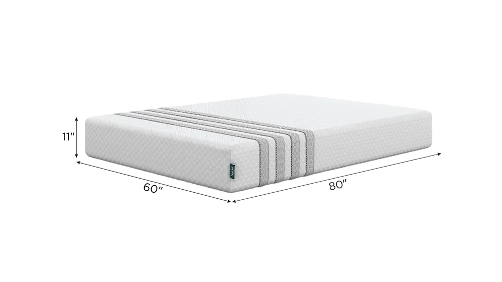 Leesa Sapira Hybrid Mattress Dimensions