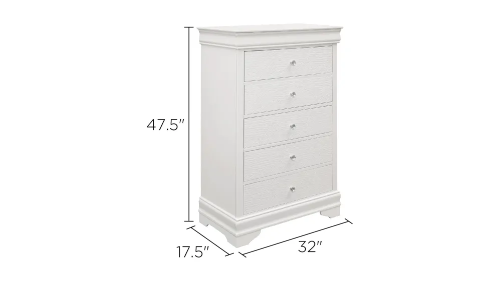 Whiting Chest Dimensions