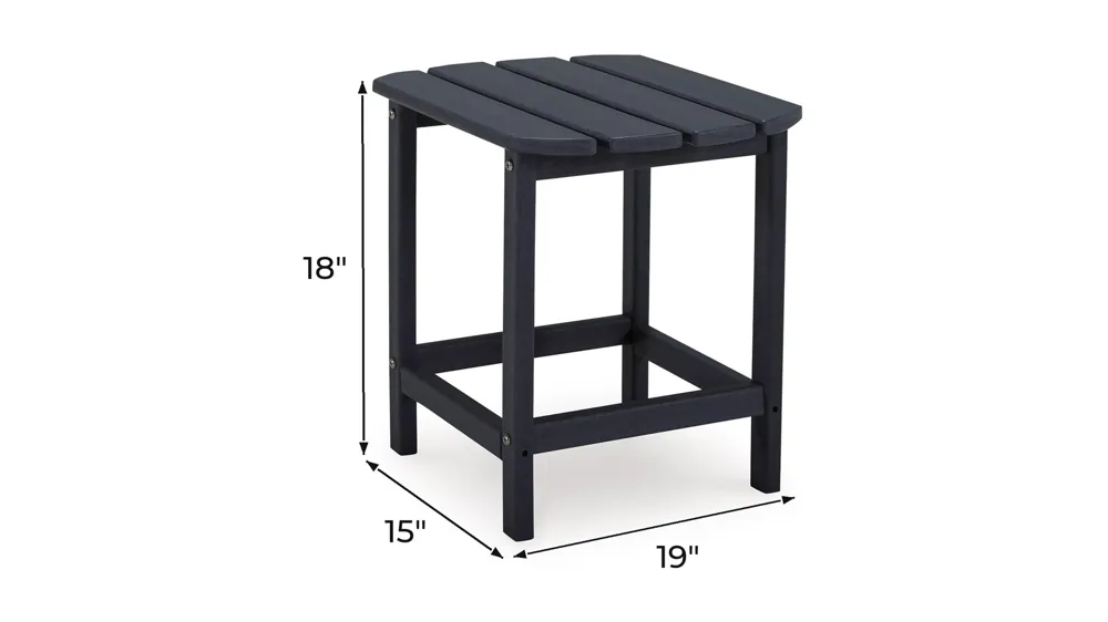 Sundown Treasure End Table Dimensions