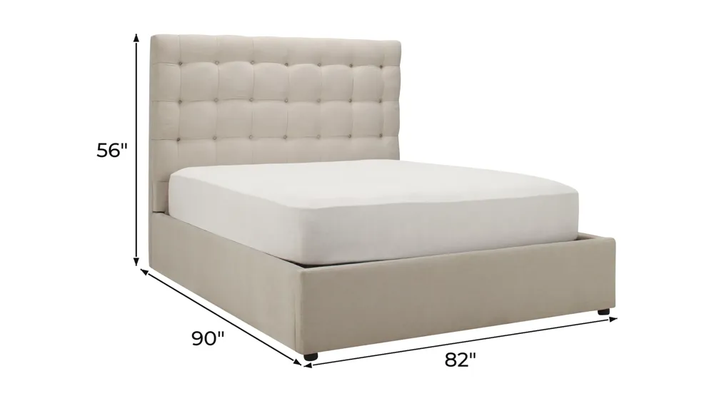 Portia Storage Bed Dimensions