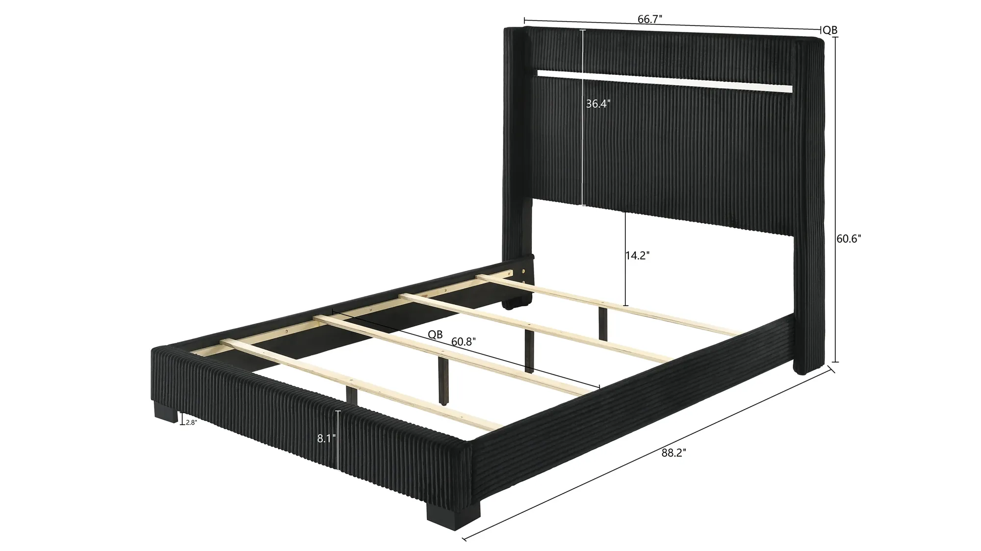 Gennro Bed