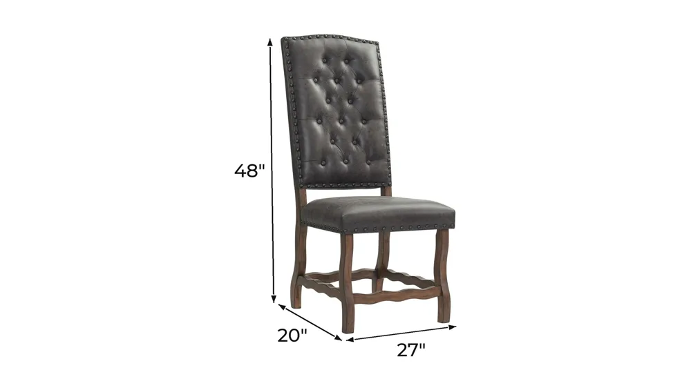 Hayward Dining Side Chair - Set of 2 Dimensions