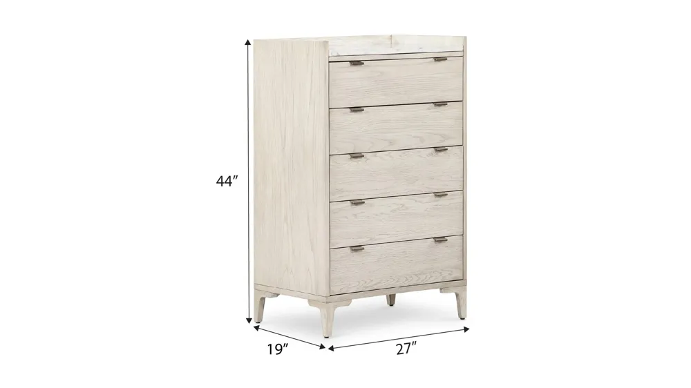 Haiden Tall Bedroom Dresser Dimensions