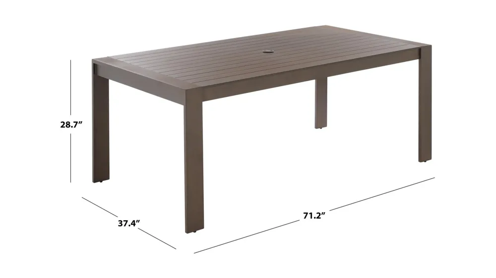 Fash Outdoor Dining Table Dimensions