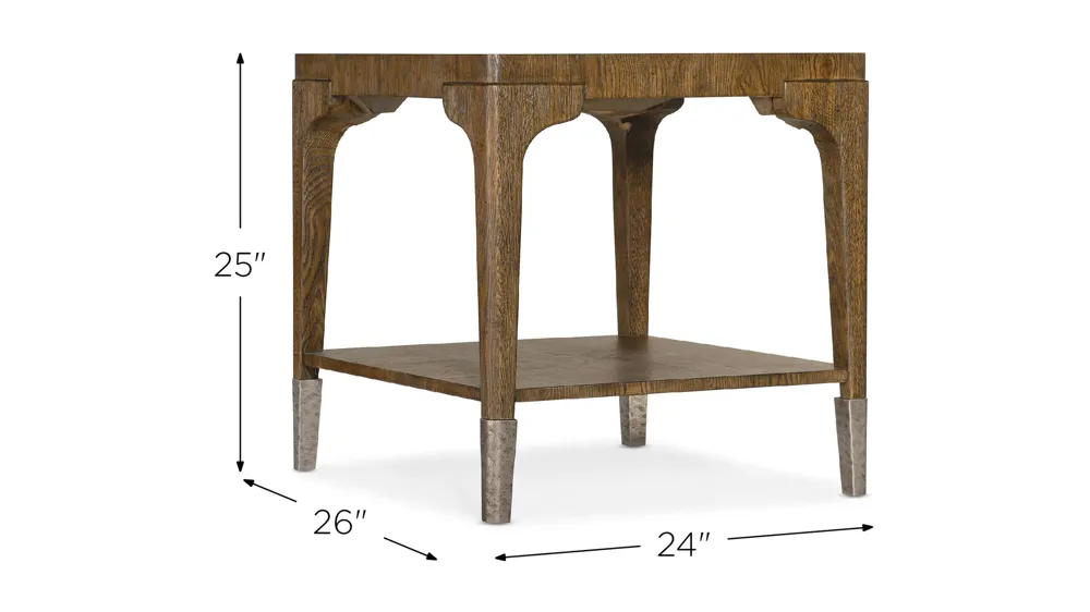 Chapman Rectangle End Table Dimensions