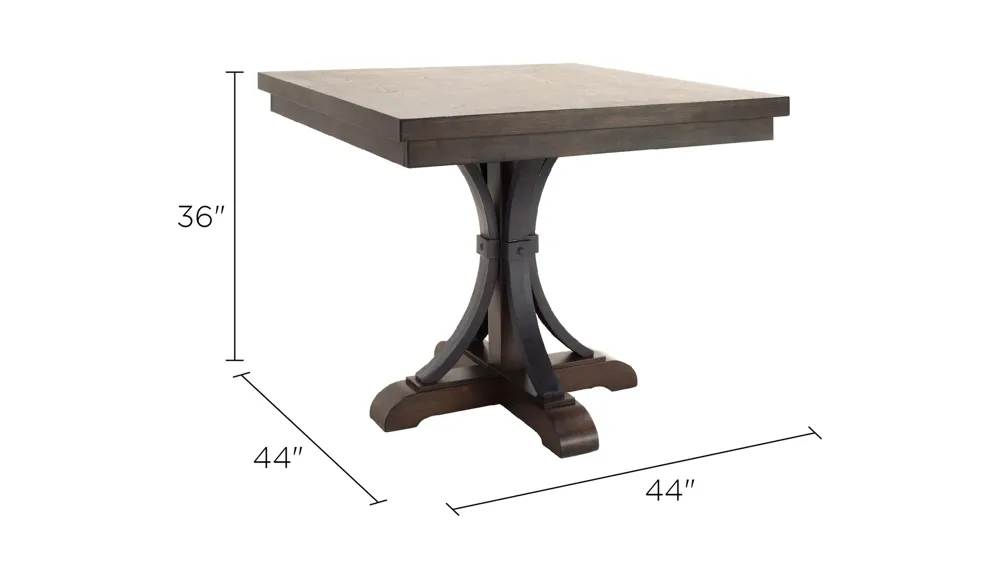 Halloway Counter-Height Dining Table Dimensions