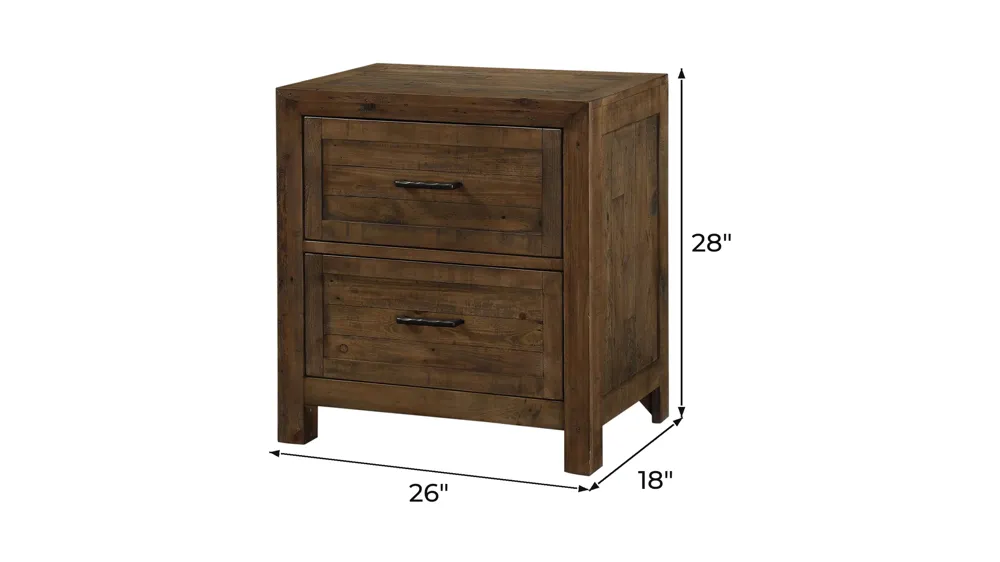 Meridian Nightstand Dimensions