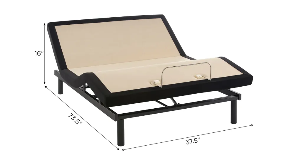 Sealy EASE Adjustable Base Dimensions