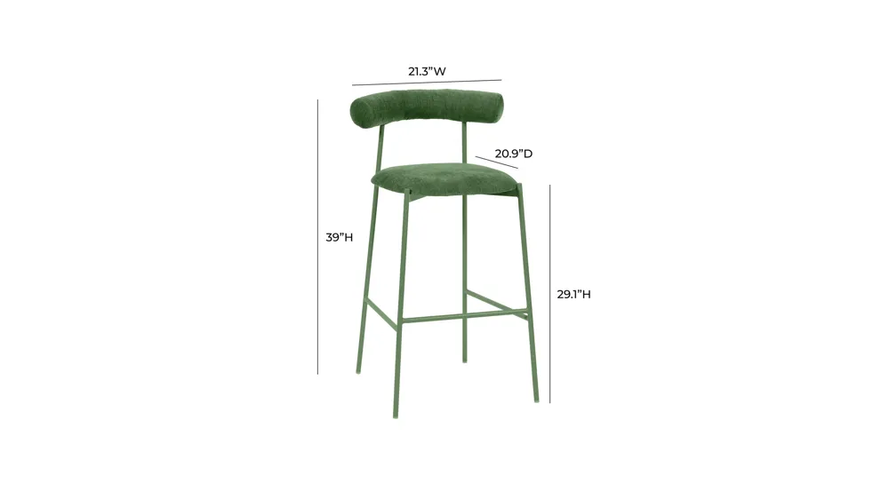 Liliana Bar Stool Dimensions