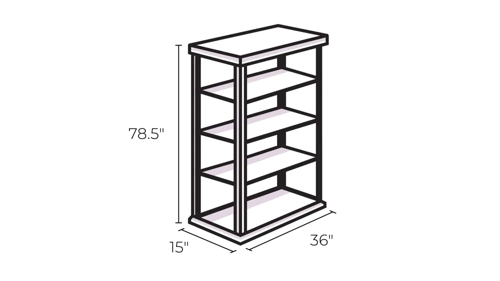 Ansel Curio Cabinet Dimensions