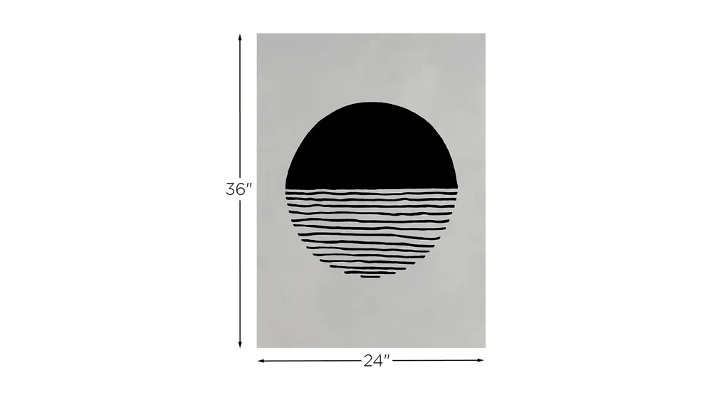 The Vibes Are There I Wall Art Dimensions