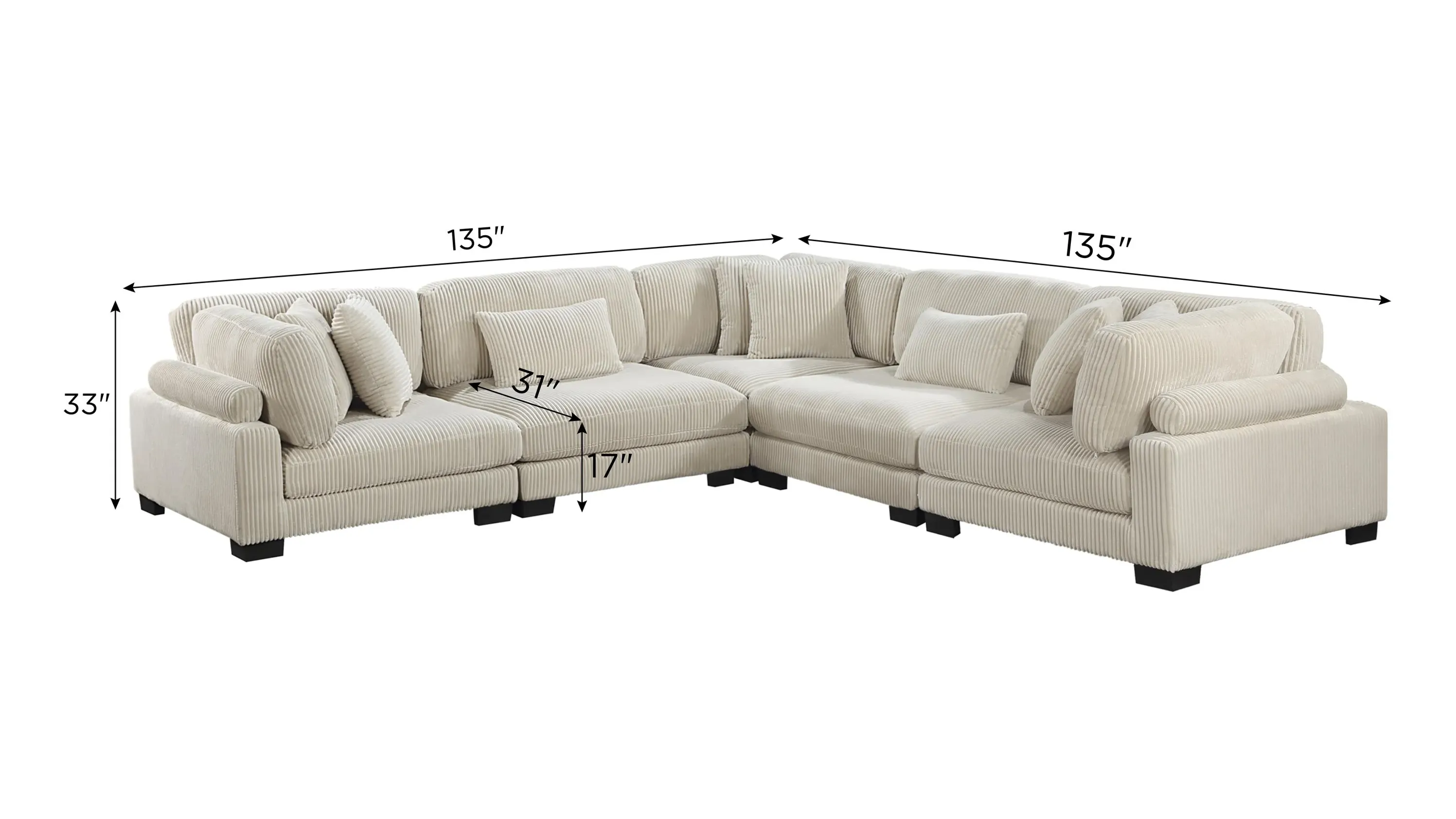 Maverick 5-pc. Sectional
