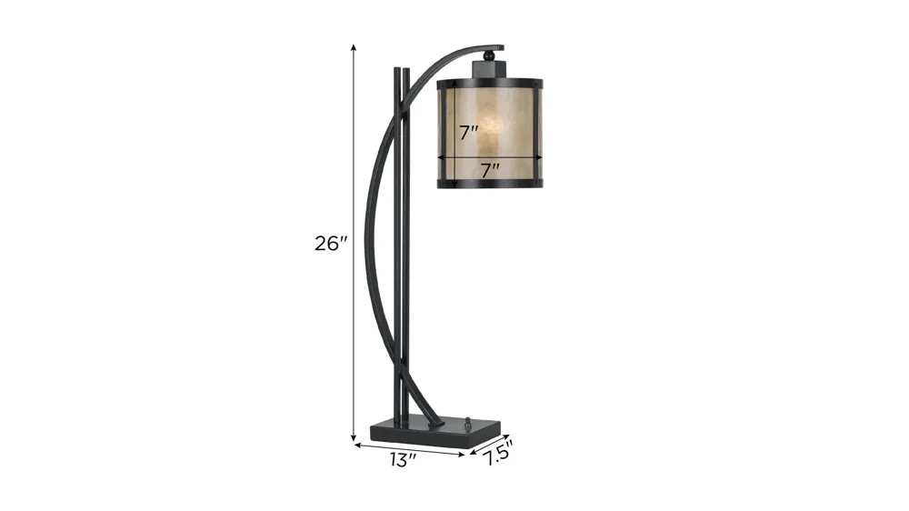 Mica Downbridge Table Lamp Dimensions